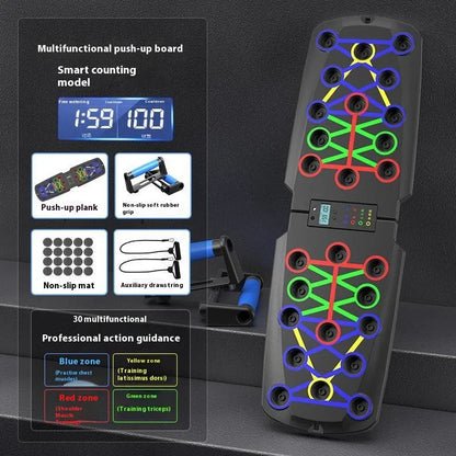 PumpUp PRO 30 pushup Board + Rope